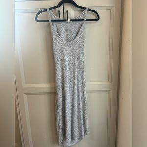 Wilfred tight grey cutout dress